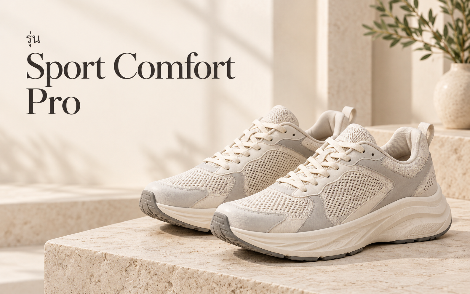รองเท้าผ้าใบ Sport Comfort Pro
